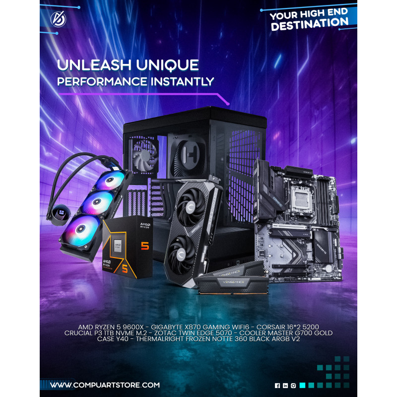Mid Range Master Ryzen 5 9600X RTX 5070
