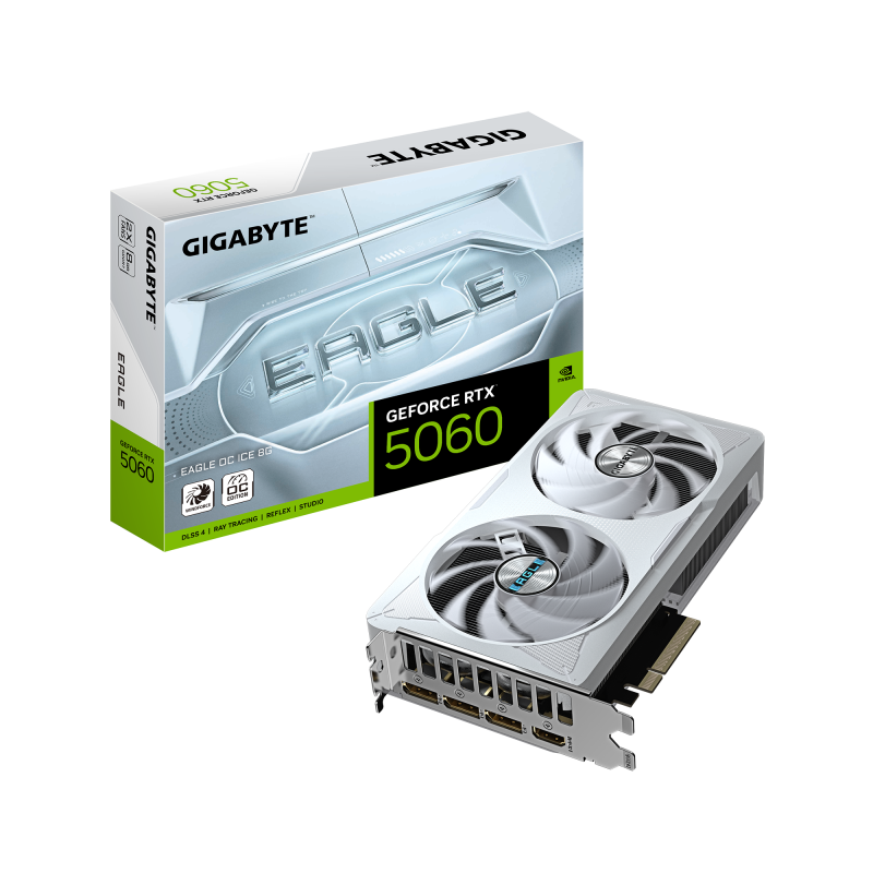 Gigabyte RTX 5060 EAGLE OC ICE 8G Gigabyte RTX 5060 EAGLE OC ICE 8G