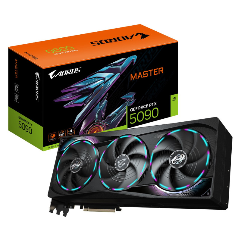 Gigabyte RTX 5090 AORUS MASTER 32G Gigabyte RTX 5090 AORUS MASTER 32G