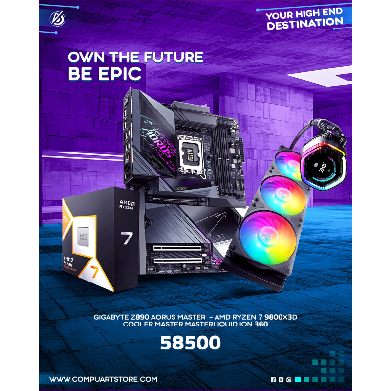 Own the future With Ryzen 7 9800XD