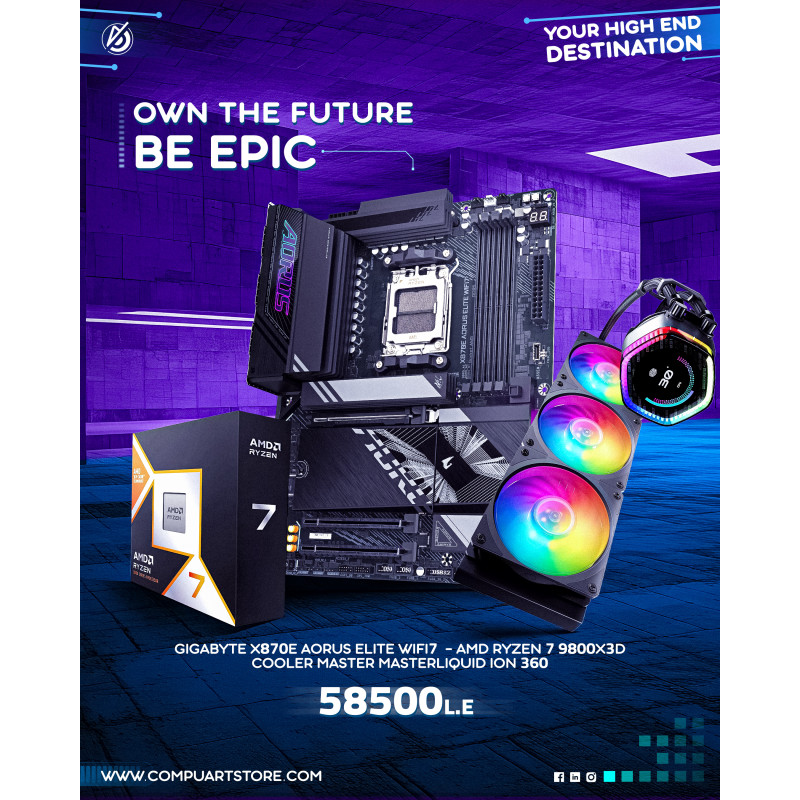 Own the future With Ryzen 7 9800XD Own the future With Ryzen 7 9800XD