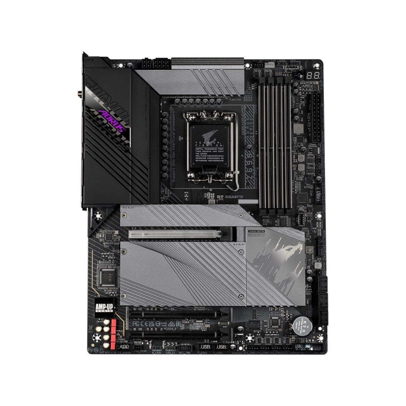 GIGABYTE Z690 AORUS PRO LGA 1700 Intel Z690 ATX Motherboard with DDR5, Quad M.2, PCIe 5.0, USB 3.2 Gen2X2 Type-C, WiFi 6, 2.5GbE LAN GIGABYTE Z690 AORUS PRO LGA 1700 Intel Z690 ATX Motherboard with DDR5, Quad M.2, PCIe 5.0, USB 3.2 Gen2X2 Type-C, WiFi 6, 2.5GbE LAN
