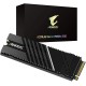 GIGABYTE AORUS Gen4 7000s SSD 1TB PCIe 4.0 NVMe M.2, Nanocarbon Coated Aluminum Heatsink, 3D TLC NAND, SSD GP-AG70S1TB