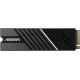 GIGABYTE AORUS Gen4 7000s SSD 2TB PCIe 4.0 NVMe M.2, Nanocarbon Coated Aluminum Heatsink, 3D TLC NAND, SSD- GP-AG70S2TB