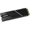 GIGABYTE AORUS Gen4 7000s SSD 2TB PCIe 4.0 NVMe M.2, Nanocarbon Coated Aluminum Heatsink, 3D TLC NAND, SSD- GP-AG70S2TB