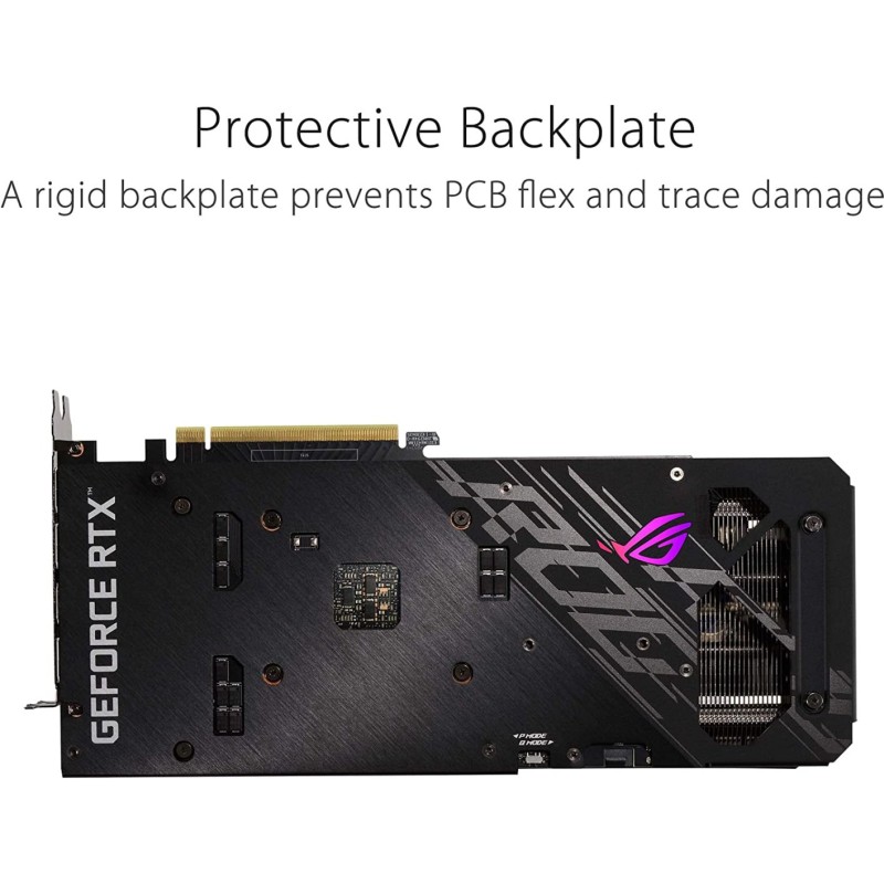 ASUS ROG Strix NVIDIA GeForce RTX 3050 OC Edition Gaming Graphics Card ASUS ROG Strix NVIDIA GeForce RTX 3050 OC Edition Gaming Graphics Card