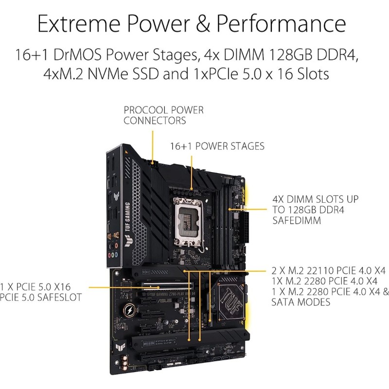 ASUS TUF Gaming Z790-Plus WiFi D5 ASUS TUF Gaming Z790-Plus WiFi D5