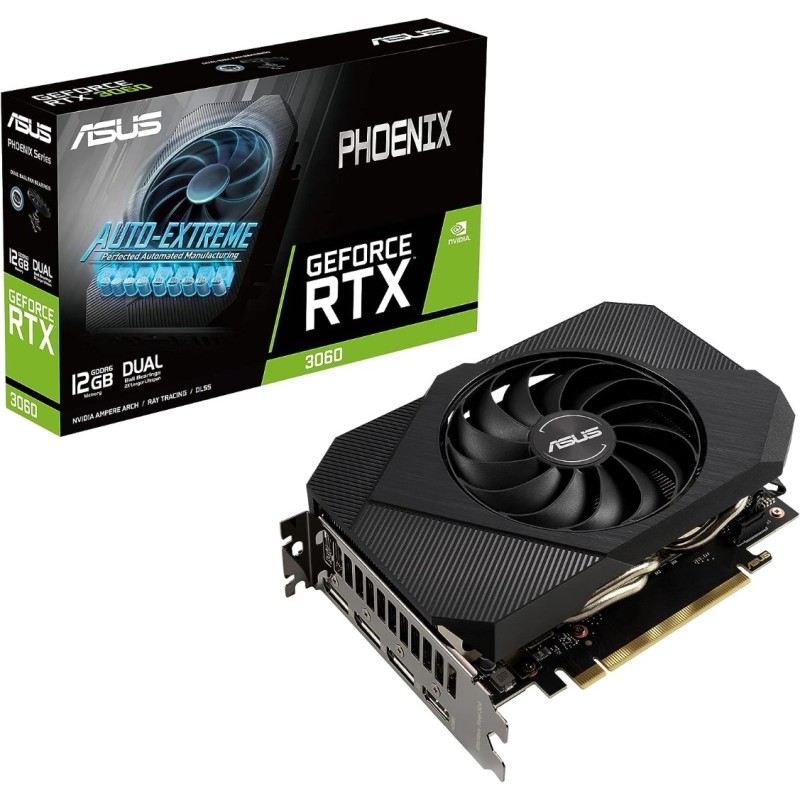ASUS Phoenix NVIDIA GeForce RTX 3060 V2 ASUS Phoenix NVIDIA GeForce RTX 3060 V2