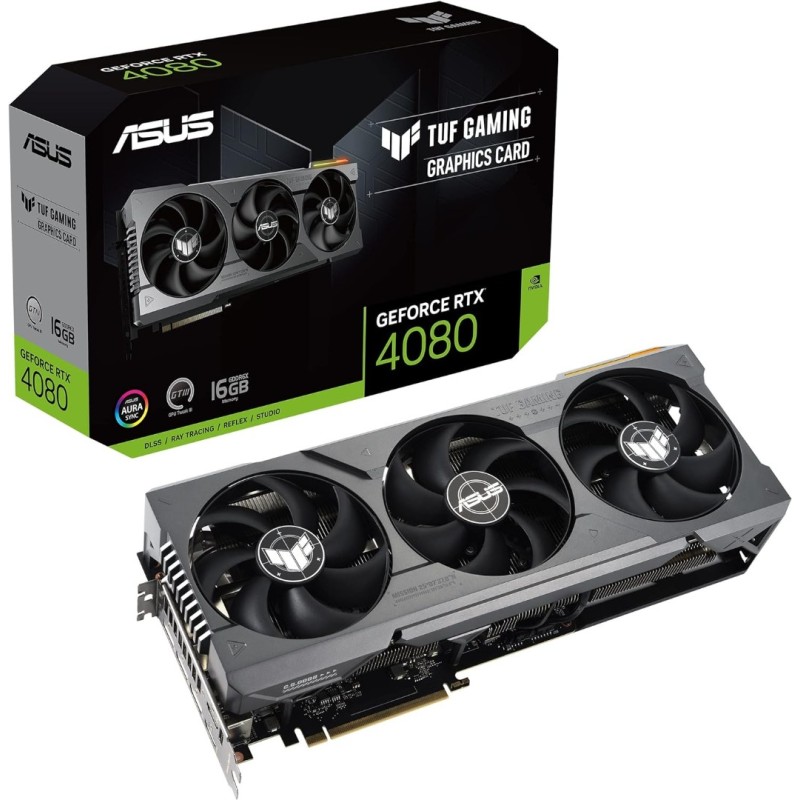 ASUS TUF Gaming GeForce RTX 4080 16GB GDDR6X ASUS TUF Gaming GeForce RTX 4080 16GB GDDR6X