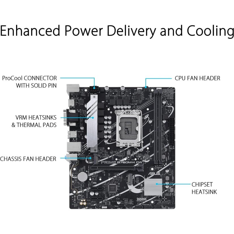 ASUS Prime B760M-K D4 ASUS Prime B760M-K D4
