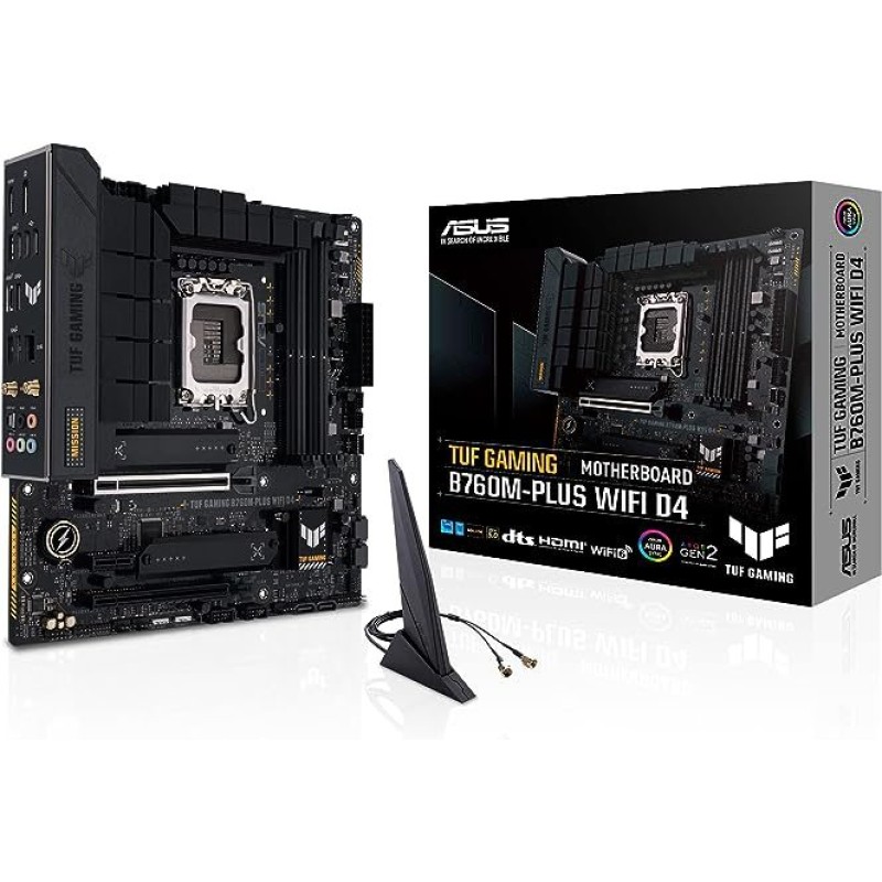 ASUS TUF GAMING B760M-PLUS WIFI D4 ASUS TUF GAMING B760M-PLUS WIFI D4
