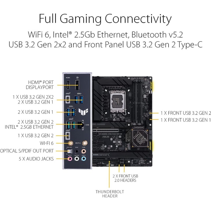 ASUS TUF Gaming Z790-Plus WiFi D5 ASUS TUF Gaming Z790-Plus WiFi D5