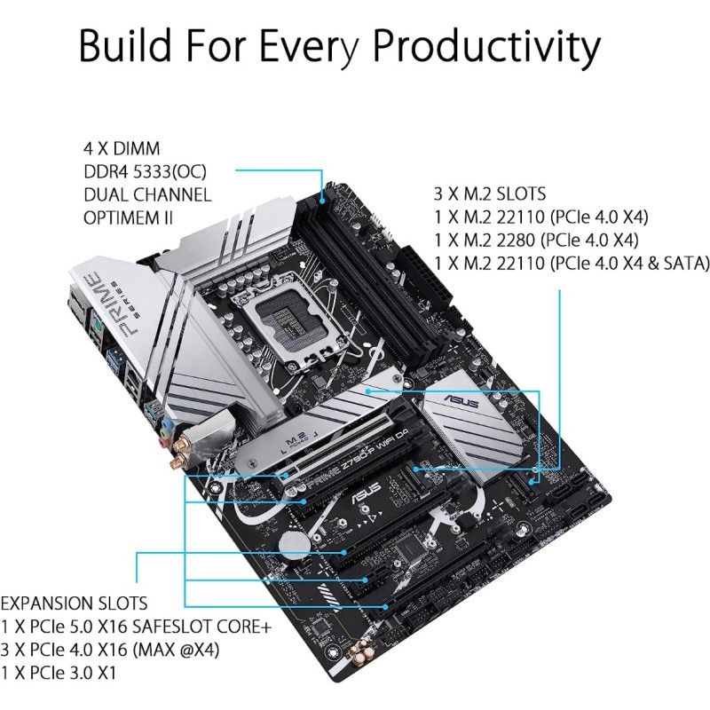 ASUS Prime Z790-P WiFi D4 ASUS Prime Z790-P WiFi D4