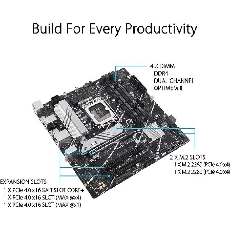 ASUS Prime B760M-A D4 ASUS Prime B760M-A D4
