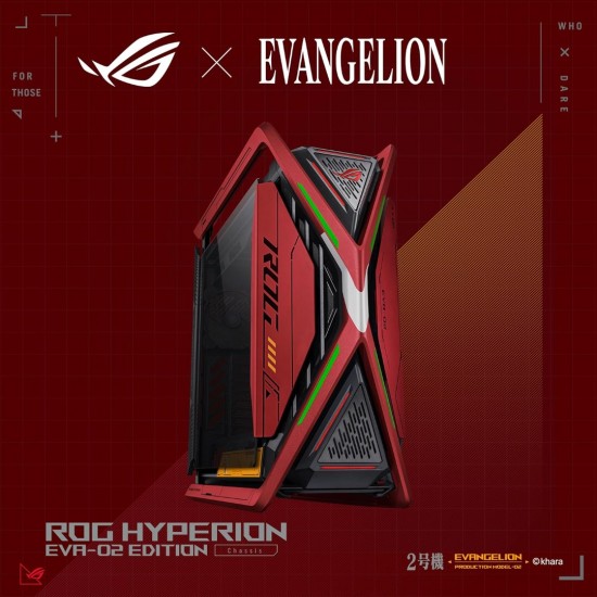 ASUS ROG Hyperion GR701 EVA-02 EATX Full-Tower case - ROG Hyperion ...