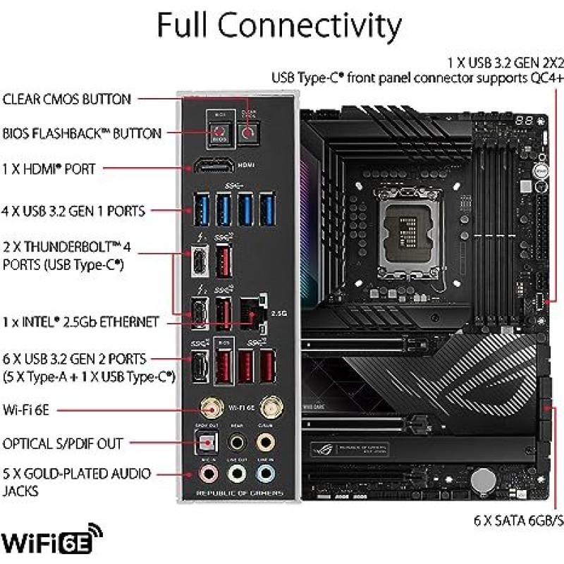 ASUS ROG Maximus Z790 Hero (WiFi 6E) ASUS ROG Maximus Z790 Hero (WiFi 6E)