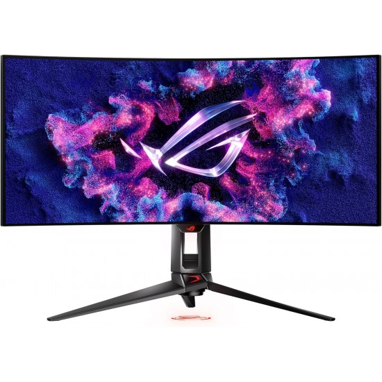 ASUS ROG Swift OLED PG34WCDM 34 Inch UWQHD Curved Gaming Monitor, 240 Hz, 0.03 ms GtG, G-Sync