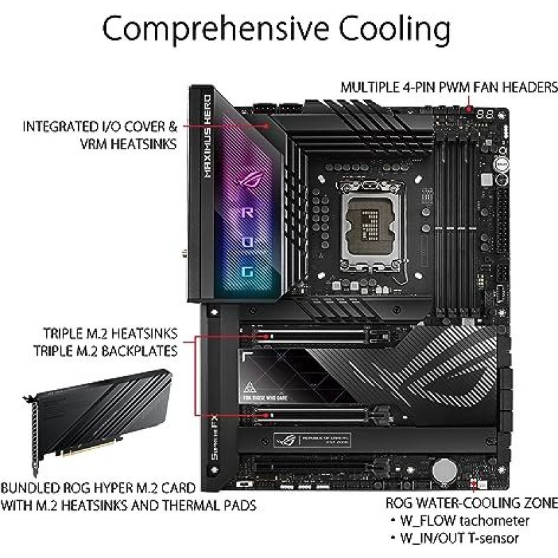 ASUS ROG Maximus Z790 Hero (WiFi 6E) ASUS ROG Maximus Z790 Hero (WiFi 6E)