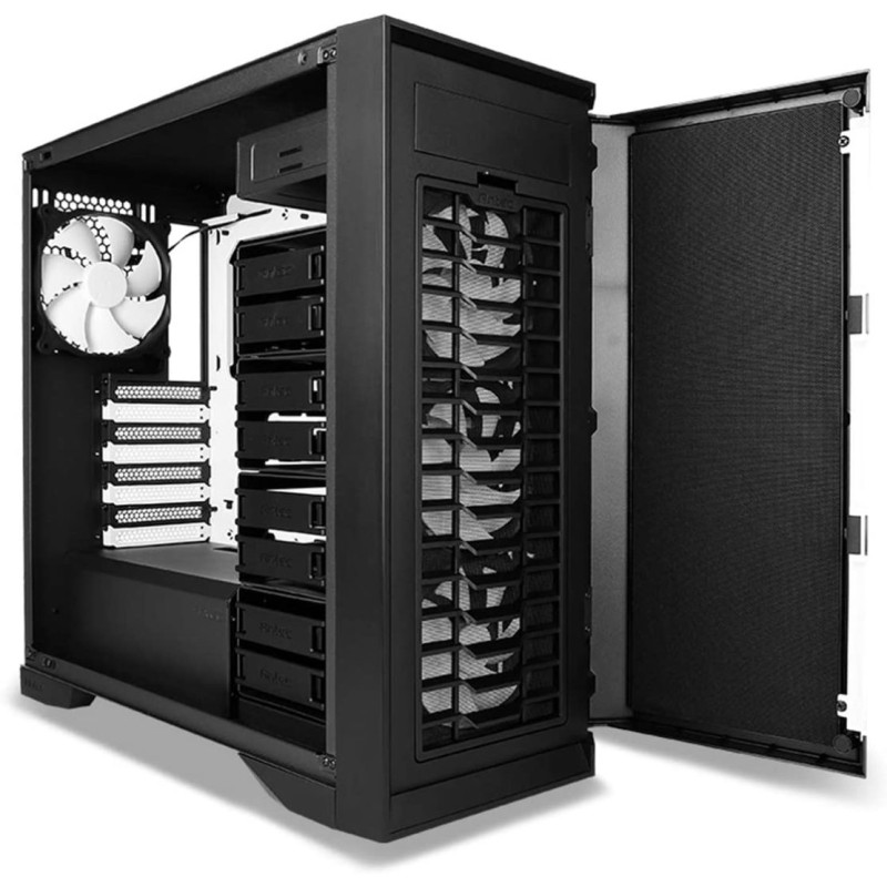 Antec P101 Silent Performance Series Mid-Tower PC Computer Case with Sound Dampening Panels, 4 X 120/140mm Cooling Fans Pre-Installed Antec P101 Silent Performance Series Mid-Tower PC Computer Case with Sound Dampening Panels, 4 X 120/140mm Cooling Fans Pre-Installed