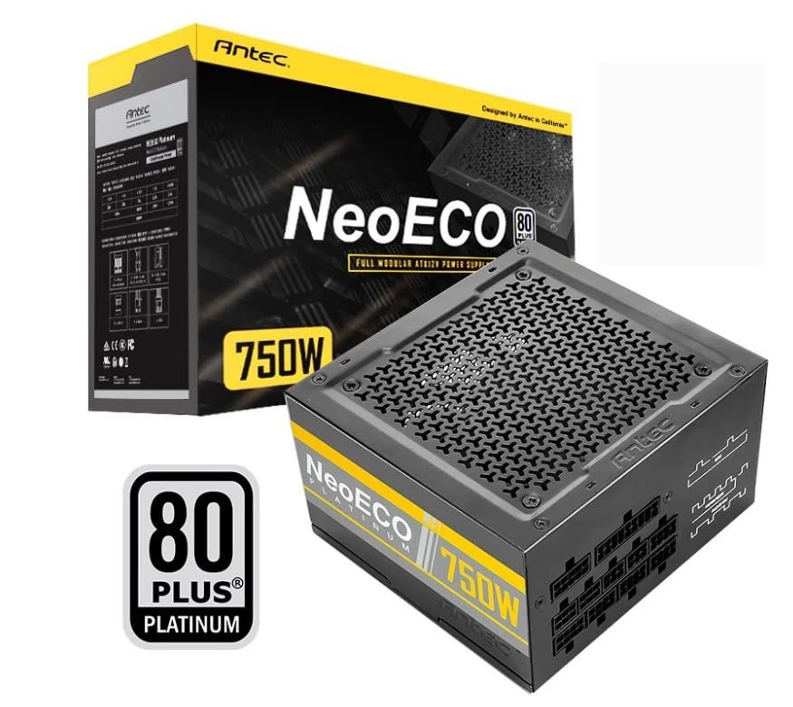 Antec NEOECO NE750W 80 Plus Platinum Power Supply 750 Watt