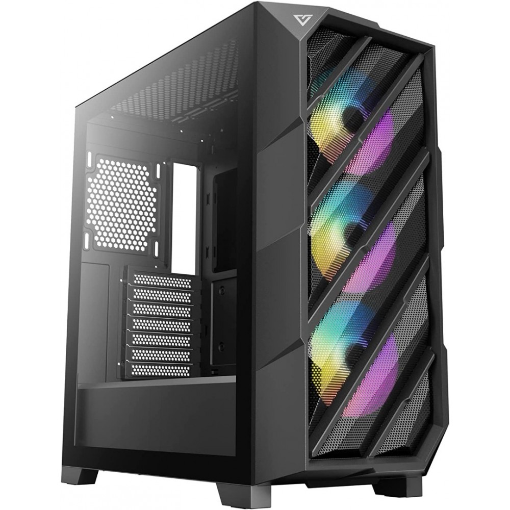 Antec DP503 ATX Mid Tower PC Case, Type-C Gen2, 3 x 120mm ARGB Fans ...