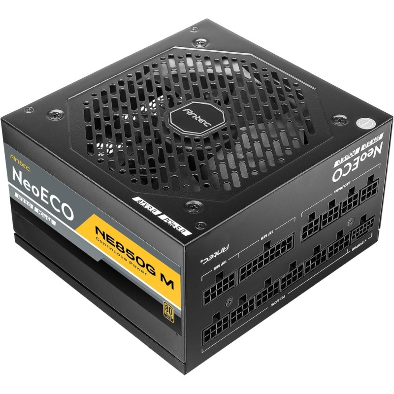 Antec NeoECO NE850 850W 80 Plus Gold Full Modular Antec NeoECO NE850 850W 80 Plus Gold Full Modular