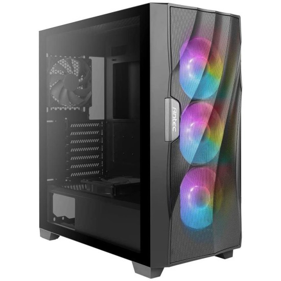 Antec DF700 Flux, Mid Tower Computer Case, ATX Gaming Case, Tempered Glass Side Panel