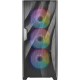 Antec DF700 Flux, Mid Tower Computer Case, ATX Gaming Case, Tempered Glass Side Panel