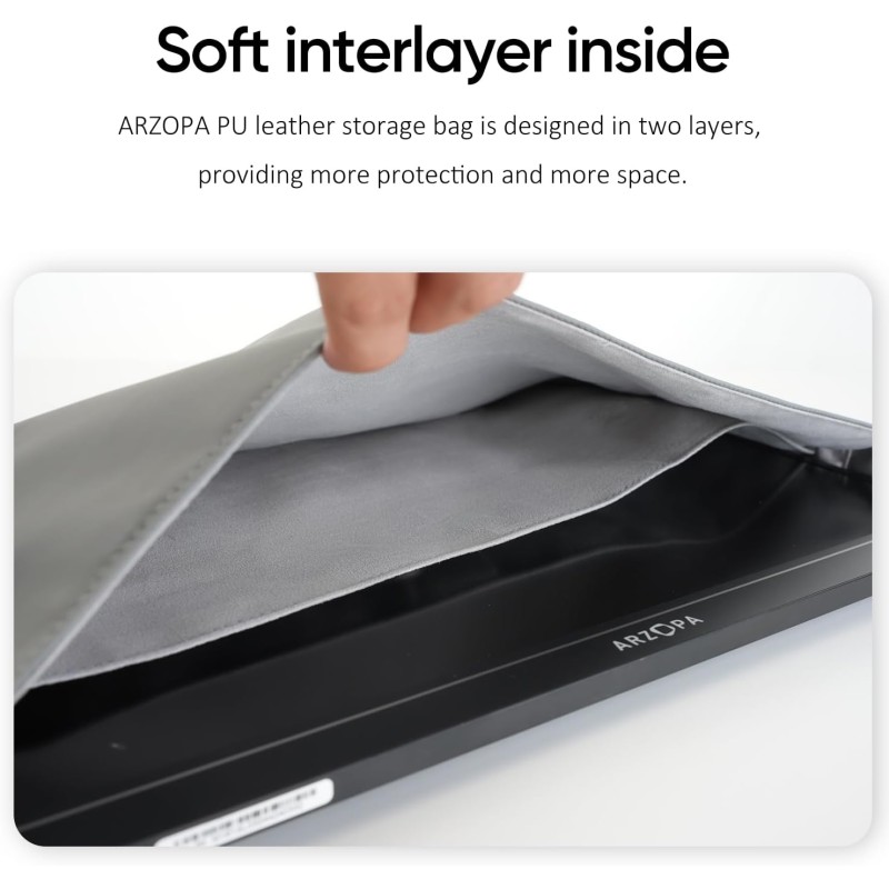 Arzopa 16.1" Portable Monitor Sleeve Bag
