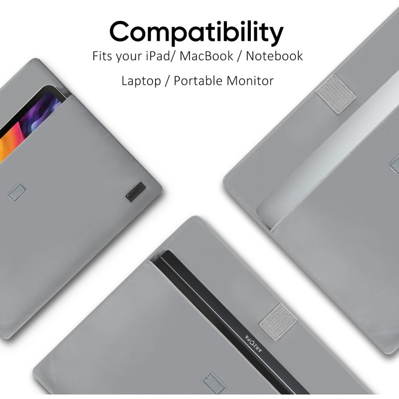 Arzopa 16.1" Portable Monitor Sleeve Bag