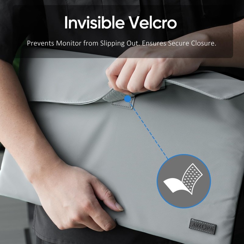 Arzopa 16.1" Portable Monitor Sleeve Bag