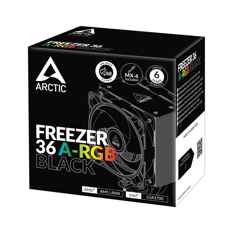Arctic Freezer 36 A-RGB black Arctic Freezer 36 A-RGB black