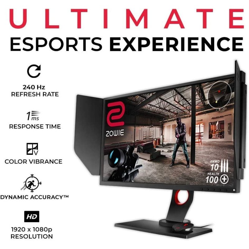 BenQ ZOWIE XL2546 24.5 Inch 240Hz Gaming Monitor 1080P 1ms BenQ ZOWIE XL2546 24.5 Inch 240Hz Gaming Monitor 1080P 1ms