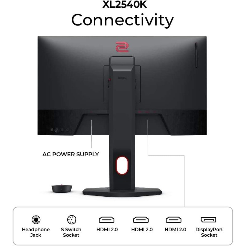 BenQ Zowie XL2540K 24.5 inch 240Hz Gaming Monitor BenQ Zowie XL2540K 24.5 inch 240Hz Gaming Monitor
