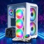HAF 500  White With 750W With PSU With  Core II 360 Bundle