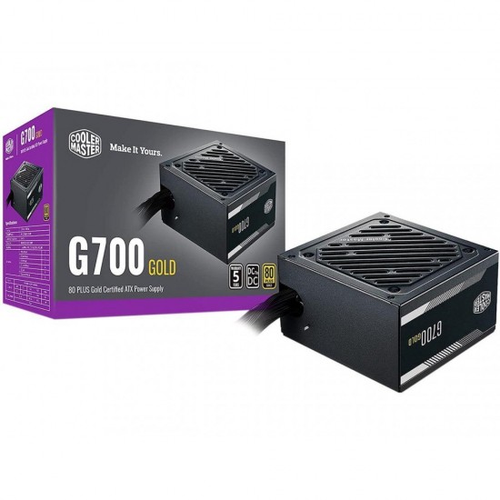 Cooler Master G700 Gold Power Supply, 700W 80 Plus Gold