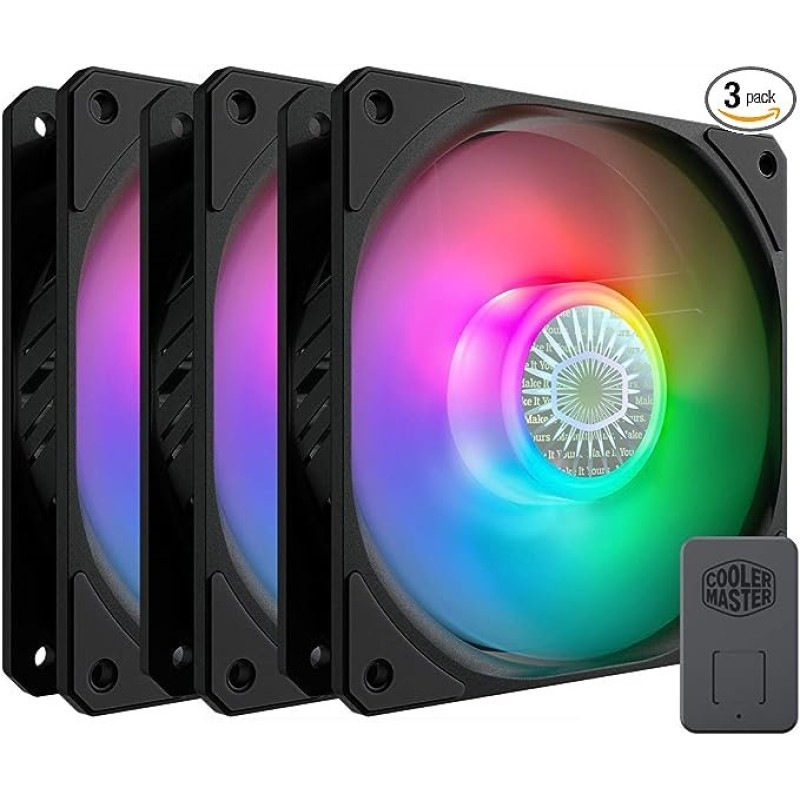 Cooler Master SickleFlow 120 V2 ARGB 3in1 Case Fans Cooler Master SickleFlow 120 V2 ARGB 3in1 Case Fans