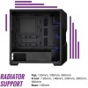 Cooler Master MasterBox TD500 Mesh Airflow ATX Mid-Tower Cooler Master MasterBox TD500 Mesh Airflow ATX Mid-Tower