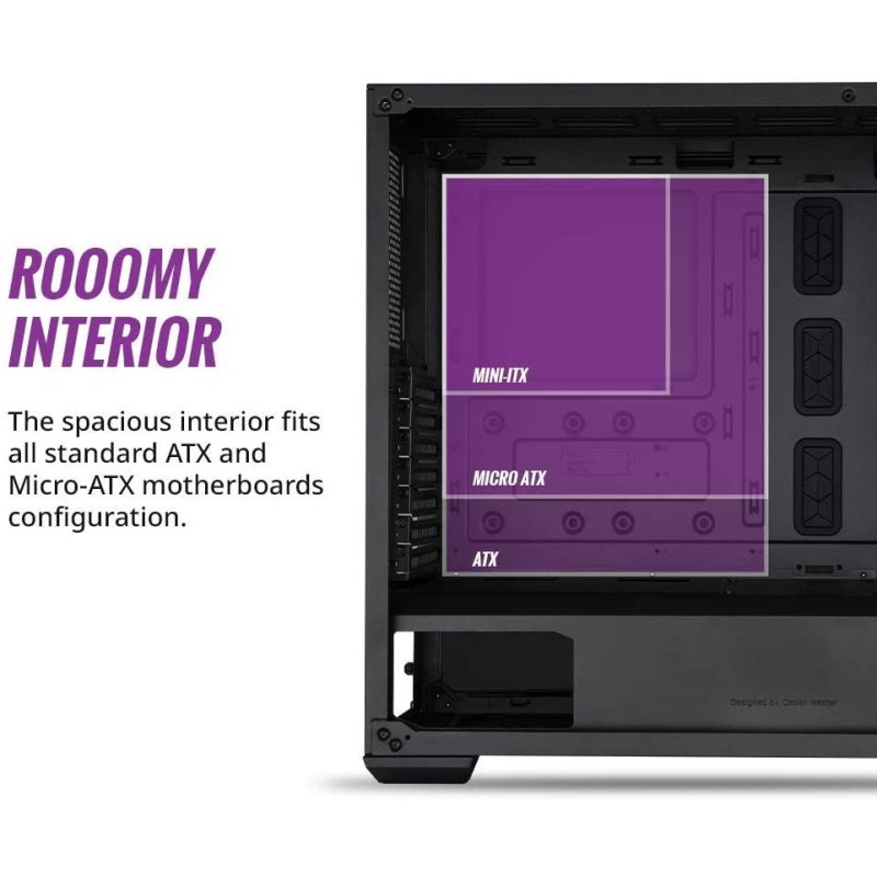Cooler Master MasterBox TD500 Mesh Airflow ATX Mid-Tower Cooler Master MasterBox TD500 Mesh Airflow ATX Mid-Tower
