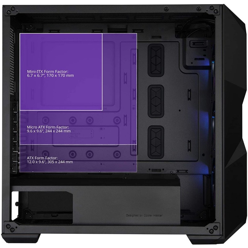 Cooler Master MasterBox TD500 Mesh Airflow ATX Mid-Tower Cooler Master MasterBox TD500 Mesh Airflow ATX Mid-Tower