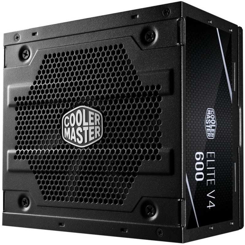 Cooler Master Power Supply 600W ELITE V4 80 Plus White Non Modular Cooler Master Power Supply 600W ELITE V4 80 Plus White Non Modular