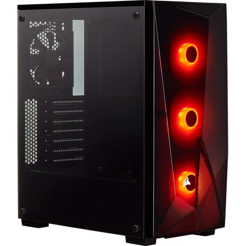 Corsair Carbide Series SPEC-DELTA RGB Mid-Tower ATX Gaming Case, Tempered Glass & Plus PSU CV550W Corsair Carbide Series SPEC-DELTA RGB Mid-Tower ATX Gaming Case, Tempered Glass & Plus PSU CV550W