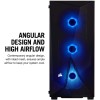 Corsair Carbide Series SPEC-DELTA RGB Mid-Tower ATX Gaming Case, Tempered Glass & Plus PSU CV550W Corsair Carbide Series SPEC-DELTA RGB Mid-Tower ATX Gaming Case, Tempered Glass & Plus PSU CV550W