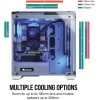 Corsair CRYSTAL 570X RGB Mid-Tower Case, 3 RGB Fans, Tempered Glass - White Corsair CRYSTAL 570X RGB Mid-Tower Case, 3 RGB Fans, Tempered Glass - White