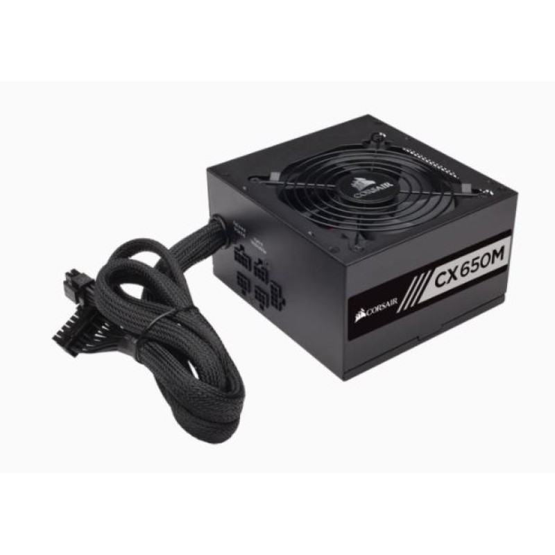 Corsair CX650M — 650 Watt 80 PLUS® Bronze Certified Semi-Modular ATX PSU Corsair CX650M — 650 Watt 80 PLUS® Bronze Certified Semi-Modular ATX PSU