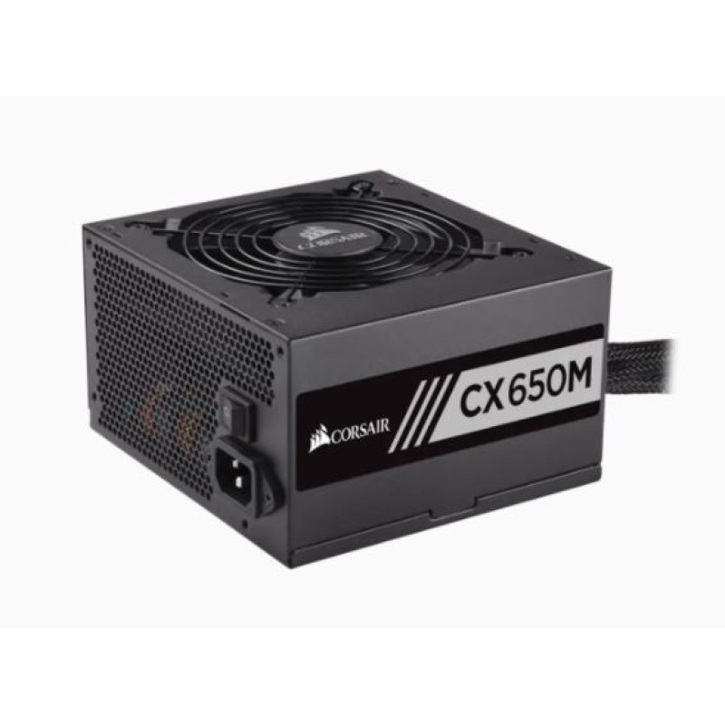 Corsair CX650M — 650 Watt 80 PLUS® Bronze Certified Semi-Modular ATX PSU Corsair CX650M — 650 Watt 80 PLUS® Bronze Certified Semi-Modular ATX PSU