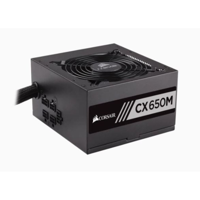 Corsair CX650M — 650 Watt 80 PLUS® Bronze Certified Semi-Modular ATX PSU Corsair CX650M — 650 Watt 80 PLUS® Bronze Certified Semi-Modular ATX PSU