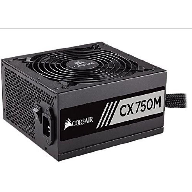 Corsair CX750M 750W 80 Plus Bronze Certified Semi-Modular Corsair CX750M 750W 80 Plus Bronze Certified Semi-Modular