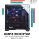 Corsair Crystal 570X RGB Mid-Tower Case, 3 RGB Fans, Tempered Glass - Black