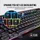 Corsair K68 RGB Mechanical Gaming Keyboard, Backlit RGB LED, Dust and Spill Resistant - Linear & Quiet - Cherry MX Red